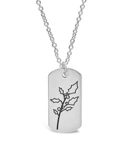 Load image into Gallery viewer, Birth Flower Pendant
