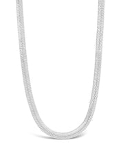 Load image into Gallery viewer, Herringbone Chain Necklace
