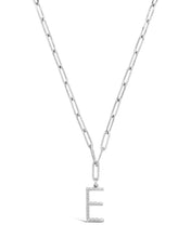 Load image into Gallery viewer, Braided Initial Pendant Necklace
