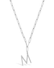 Load image into Gallery viewer, Braided Initial Pendant Necklace
