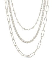 Load image into Gallery viewer, Parisa Layered Chain Necklace
