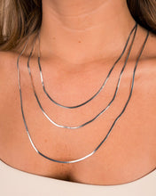 Load image into Gallery viewer, Sterling Silver Herringbone Chain
