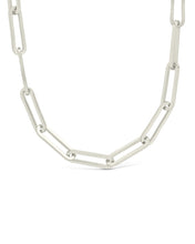 Load image into Gallery viewer, Sterling Silver Paperclip Chain Necklace
