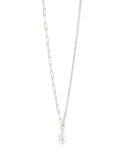 Load image into Gallery viewer, River Pearl Drop Chain Necklace
