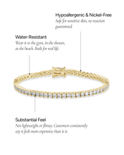 Load image into Gallery viewer, Cecil Tennis Bracelet
