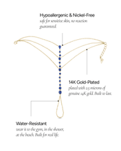 Load image into Gallery viewer, Maëlys CZ Hand Chain

