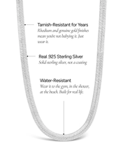 Load image into Gallery viewer, Sterling Silver Herringbone Chain
