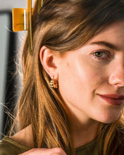 Load image into Gallery viewer, Petite Croissant Hoop Earrings
