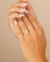 Load image into Gallery viewer, Sterling Silver Mabel CZ Heart Ring
