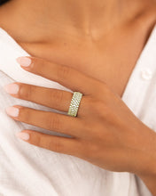 Load image into Gallery viewer, Sterling Silver Yvonne CZ Stacking Ring

