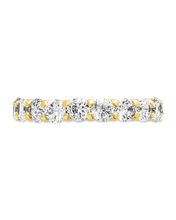Load image into Gallery viewer, Sterling Silver Gracie CZ Eternity Ring
