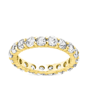 Load image into Gallery viewer, Sterling Silver Gracie CZ Eternity Ring
