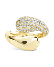 Load image into Gallery viewer, Sterling Silver Cecilia CZ Open Ring
