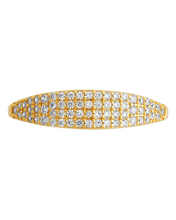 Load image into Gallery viewer, Sterling Silver Pave Signet Ring
