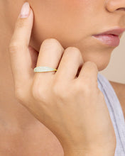 Load image into Gallery viewer, Sterling Silver Pave Signet Ring
