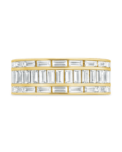 Load image into Gallery viewer, Sterling Silver Kate Baguette Eternity Ring

