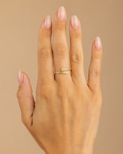 Load image into Gallery viewer, Sterling Silver Journey Twisted Sparkle Wrap Ring
