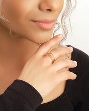 Load image into Gallery viewer, Sterling Silver Textured Multi Band Ring

