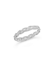 Load image into Gallery viewer, Sterling Silver Braided Twist Band
