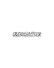 Load image into Gallery viewer, Sterling Silver Braided Twist Band
