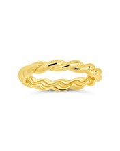 Load image into Gallery viewer, Sterling Silver Nixie Twist Band Ring
