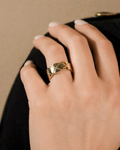 Load image into Gallery viewer, Sterling Silver Audrey Quilted Textured Ring
