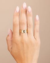 Load image into Gallery viewer, Sterling Silver Audrey Quilted Textured Ring
