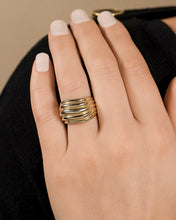 Load image into Gallery viewer, Sterling Silver Skylar Layered Statement Ring
