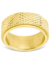 Load image into Gallery viewer, Textured Spinner Ring
