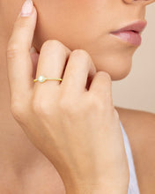 Load image into Gallery viewer, Sterling Silver Layla Opal Textured Ring
