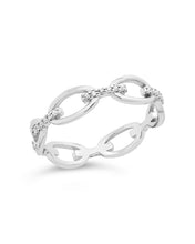 Load image into Gallery viewer, Sterling Silver Open Chain Link Ring
