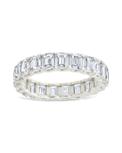 Load image into Gallery viewer, Sterling Silver Rio Baguette CZ Ring
