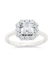 Load image into Gallery viewer, Sterling Silver Shaina CZ Cushion Ring
