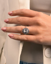 Load image into Gallery viewer, Sterling Silver Cohen CZ Ring

