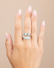 Load image into Gallery viewer, Sterling Silver Cecilia CZ Open Ring
