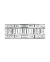Load image into Gallery viewer, Sterling Silver Kate Baguette Eternity Ring
