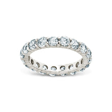 Load image into Gallery viewer, Sterling Silver Dainty Gracie CZ Eternity Ring
