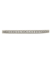 Load image into Gallery viewer, Sterling Silver 1.5mm Thin CZ Band Ring
