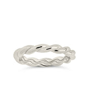 Load image into Gallery viewer, Sterling Silver Nixie Twist Band Ring
