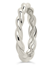Load image into Gallery viewer, Sterling Silver Nixie Twist Band Ring
