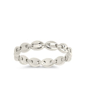 Load image into Gallery viewer, Sterling Silver Janie Anchor Chain Ring
