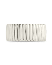 Load image into Gallery viewer, Sterling Silver Robyn Ribbed Band Ring
