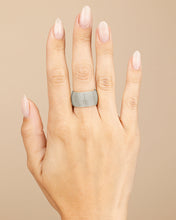 Load image into Gallery viewer, Sterling Silver Wide Mesh Ring
