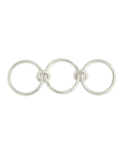 Load image into Gallery viewer, Sterling Silver Jasmin Link Stacking Ring
