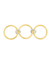 Load image into Gallery viewer, Sterling Silver Jasmin Link Stacking Ring
