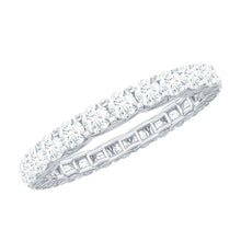 Load image into Gallery viewer, Brilliant Cut Moissanite Eternity Wedding Ring for Women

