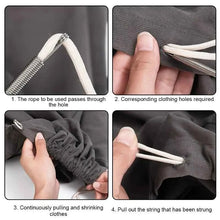 Load image into Gallery viewer, 1/30Pcs Stainless Steel Rope Threading Tool Bendable Spring Drawstring Threader Clip Drawstring Thread DIY Sewing Accessories

