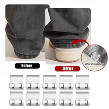 Load image into Gallery viewer, 1~10PCS Invisible Leg Shortening Clip, Non-Slip Pants Edge Clip, Quick Fix Hem Clip, Hidden Pants Adjuster, Sewing Accessories
