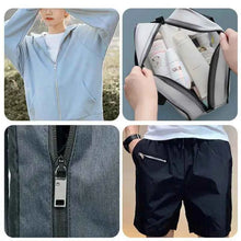 Load image into Gallery viewer, 4pcs/8pcs Detachable Zipper Pull, Multi Color Replacement Zipper Accs For Jeans &amp; Backpack, Sewing Tools
