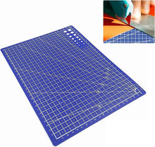 Load image into Gallery viewer, A3 A4 A5 PVC Cutting Mat Workbench Patchwork Cut Pad Sewing Manual DIY Knife Engraving Leather Cutting Board Side Underlay
